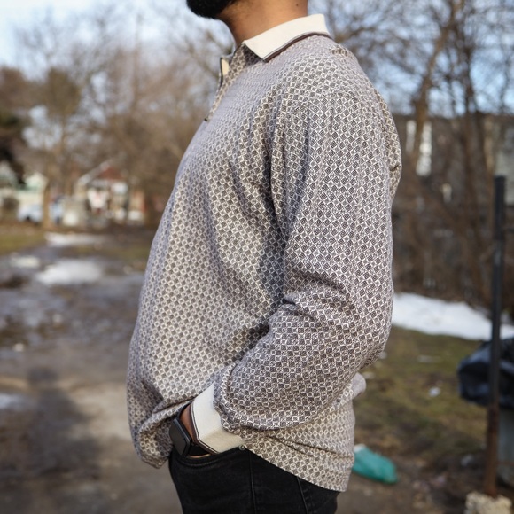 Vintage 1/4 zip long sleeve - Picture 5 of 5